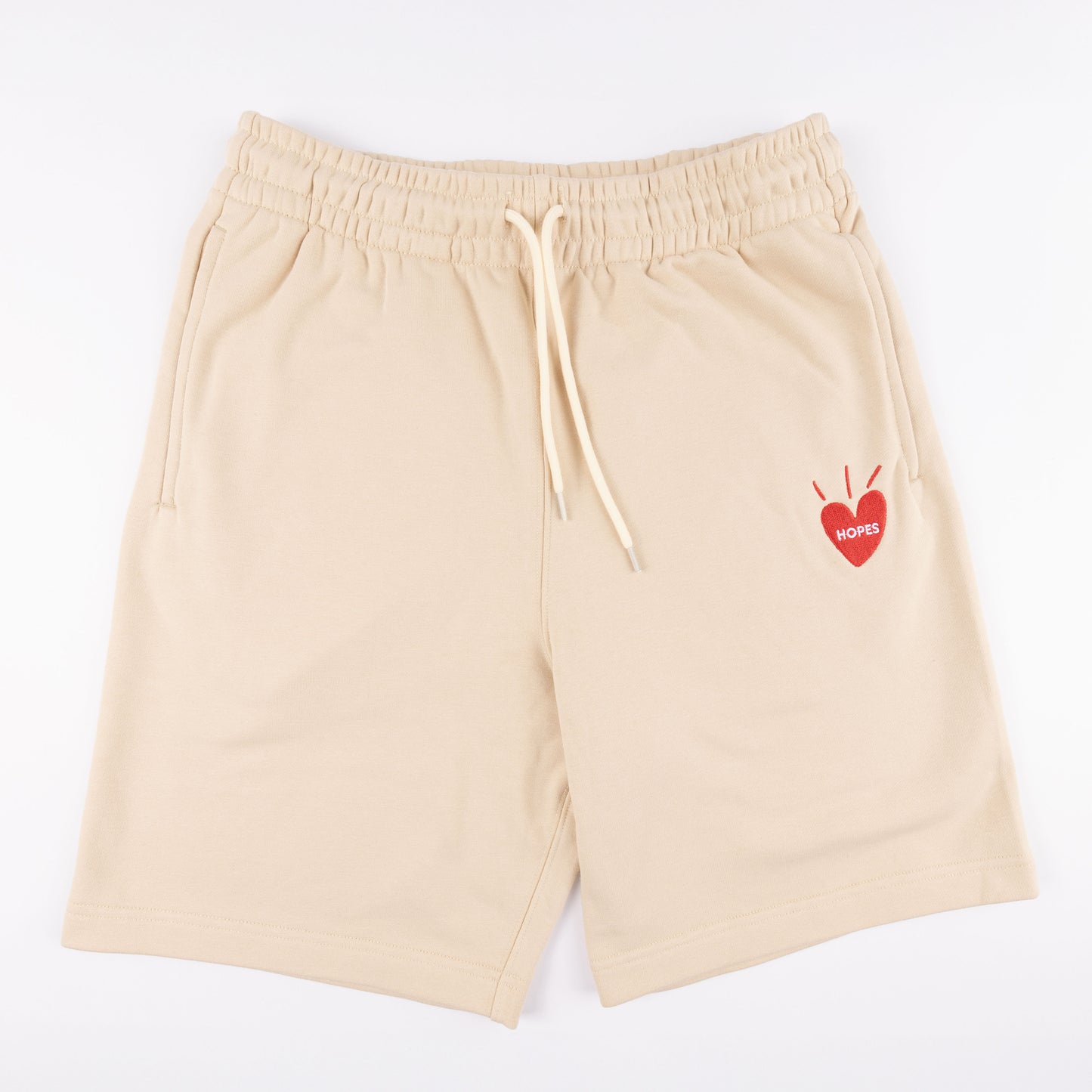 Big Heart Unisex Sweatshorts – Relaxed Fit Cotton Shorts for Everyday Comfort