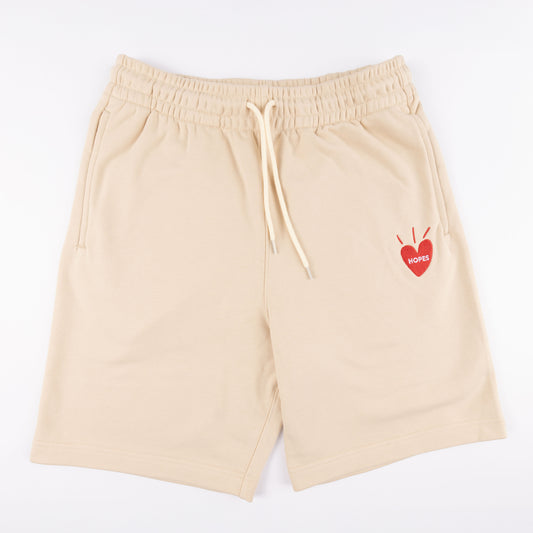 Big Heart Unisex Sweatshorts – Relaxed Fit Cotton Shorts for Everyday Comfort