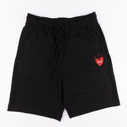 Big Heart Unisex Sweatshorts – Relaxed Fit Cotton Shorts for Everyday Comfort