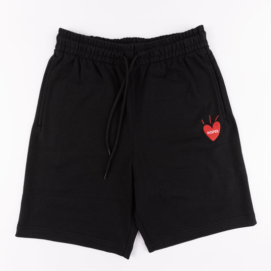 Big Heart Unisex Sweatshorts – Relaxed Fit Cotton Shorts for Everyday Comfort