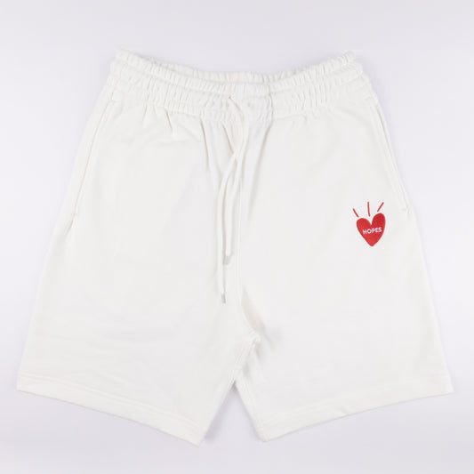 Big Heart Unisex Sweatshorts – Relaxed Fit Cotton Shorts for Everyday Comfort