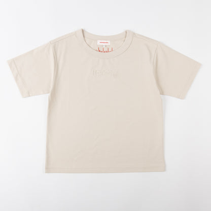 Women’s Tonal Short Sleeve T-Shirt – Soft Cotton, Minimal Design, Everyday Essential