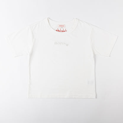 Women’s Tonal Short Sleeve T-Shirt – Soft Cotton, Minimal Design, Everyday Essential